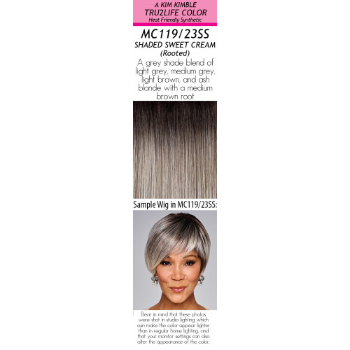  
Color Options: MC119/23SS Shaded Sweet Cream (Rooted)
